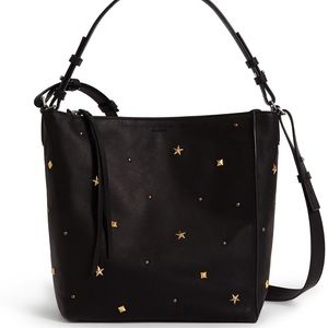AllSaints Mazzy Star studs crossbody shoulder bag